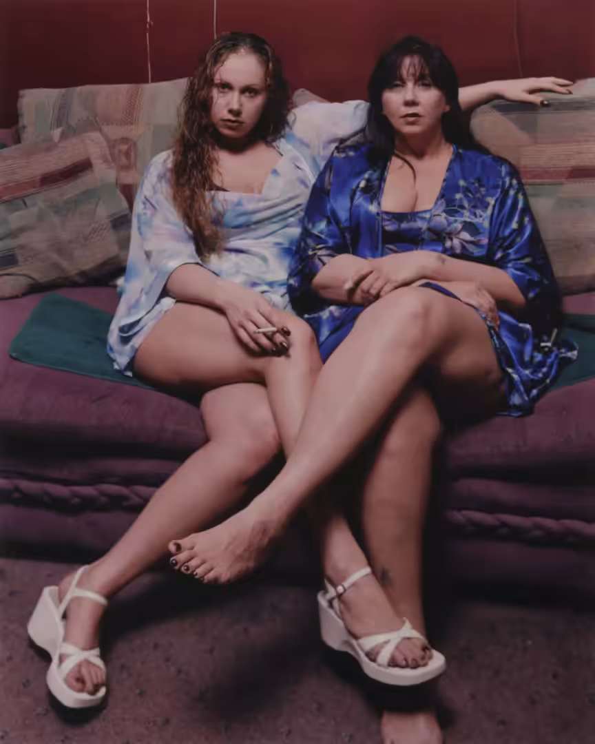  #23 Mother and Daughter, Davenport, Iowa by Alec Soth from Dissolutions (Sleeping by the Mississippi)
