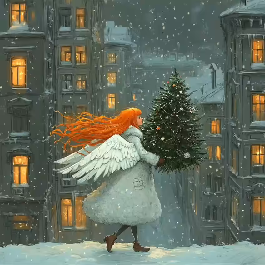 Merry Christmas, angels