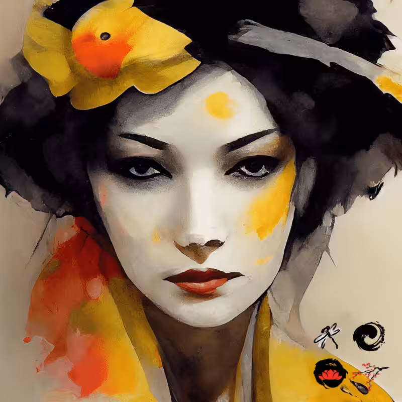 َAtumn Geisha #16