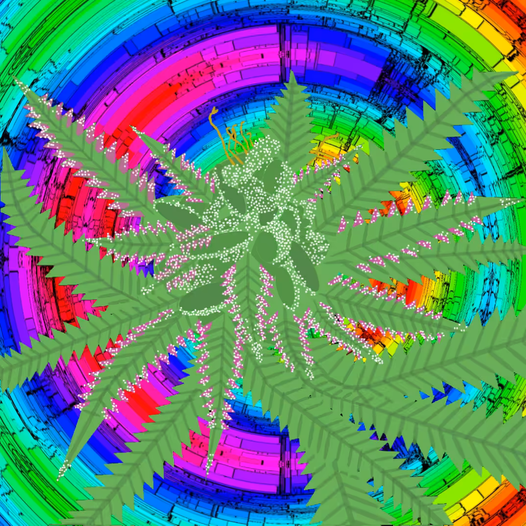 Trippy Bricks Blue Dream V2