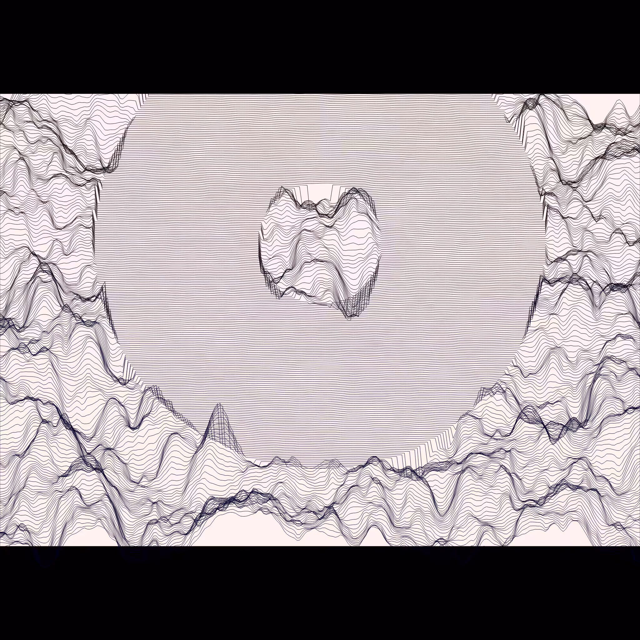Waves Circle (For Plotter) #38