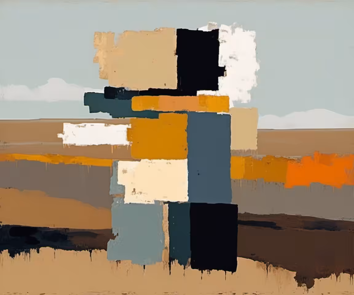 Painted Slabs #62