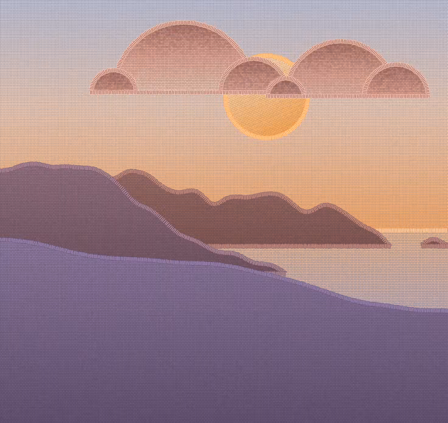 Applique Seascape #120