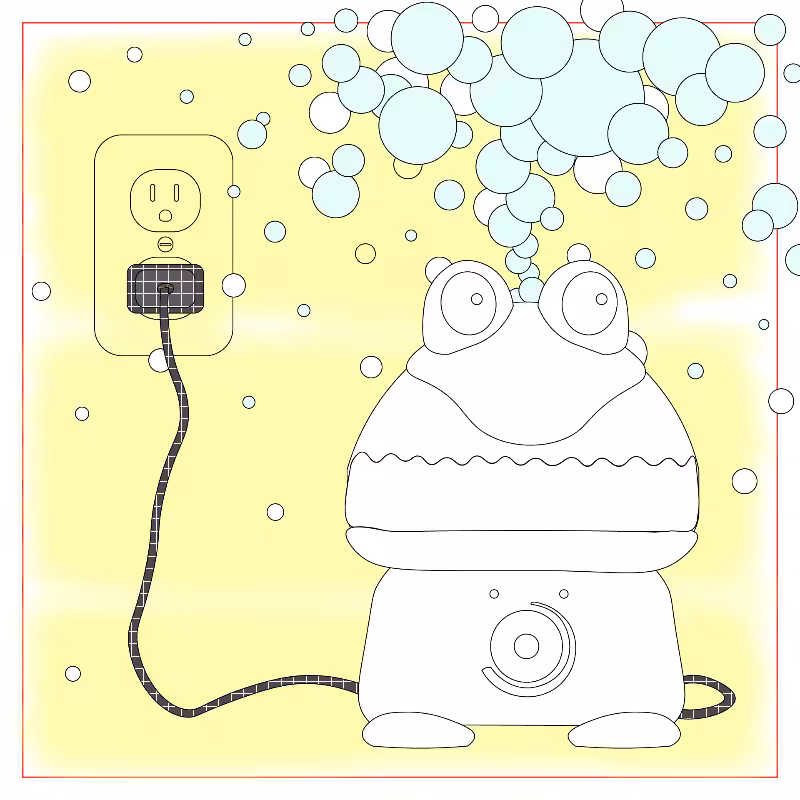 Frog Humidifier #50