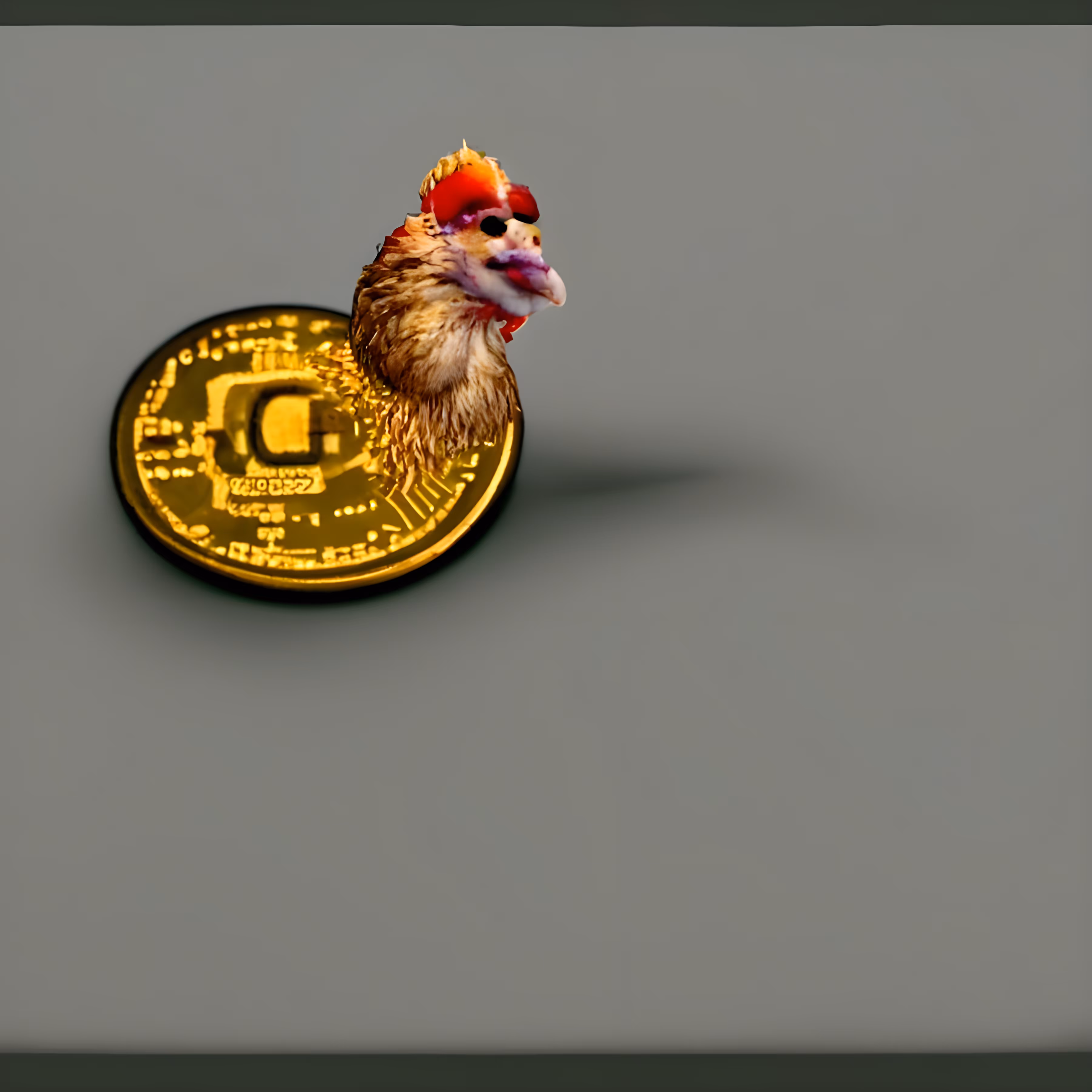 CHICKENFOOT414: Digital Chicken Coin 8K