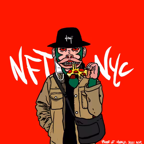 Thank You For Being Hwaji's Friend: Proof of Hwaji - NFT.NYC 2021