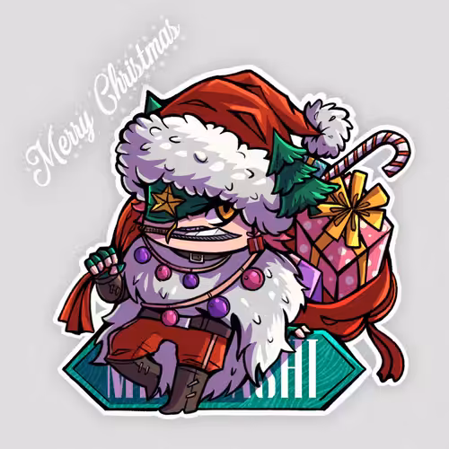 Miratashi Merry Christmas Stamp