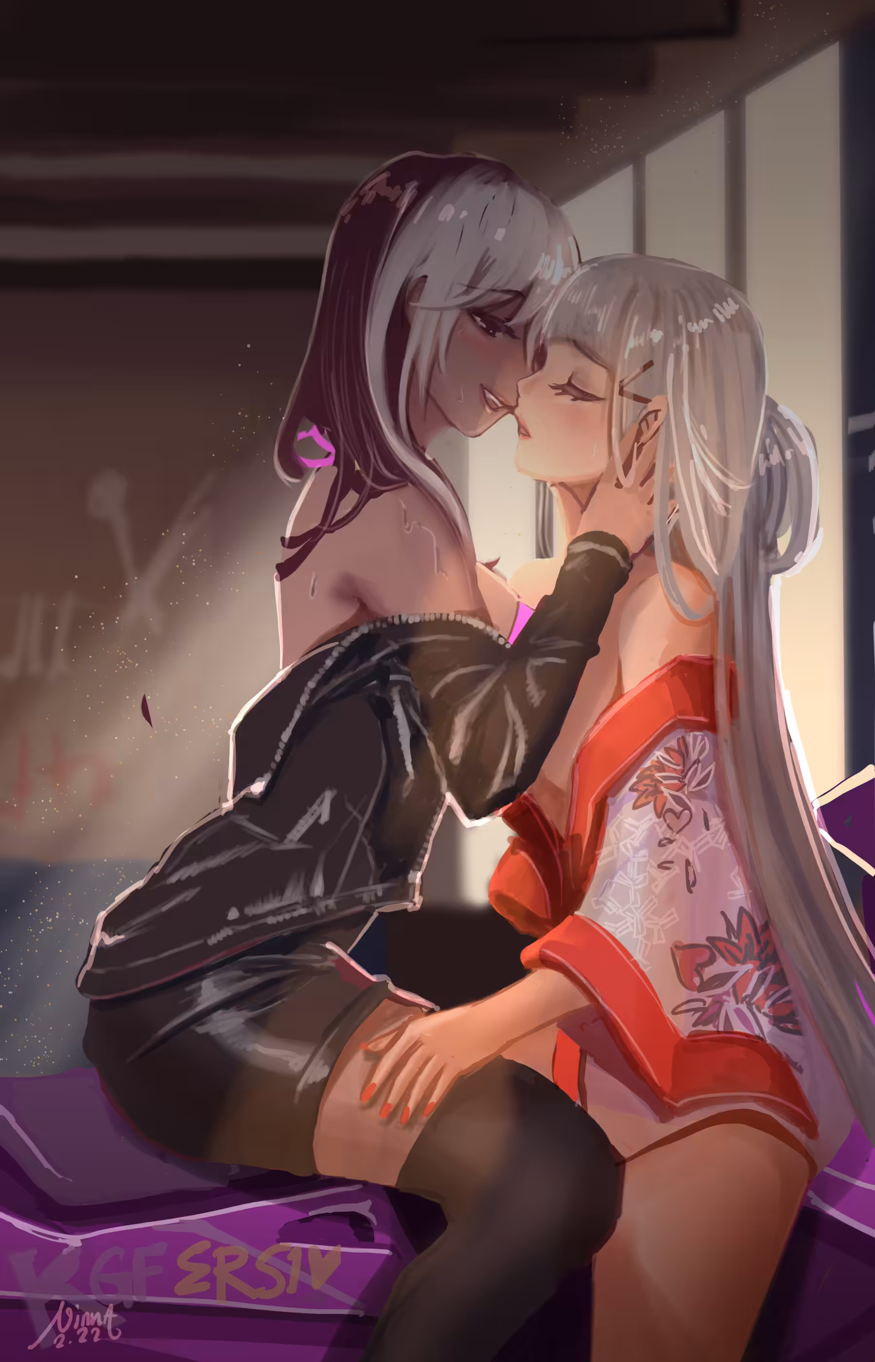 [Yuri] Riding me