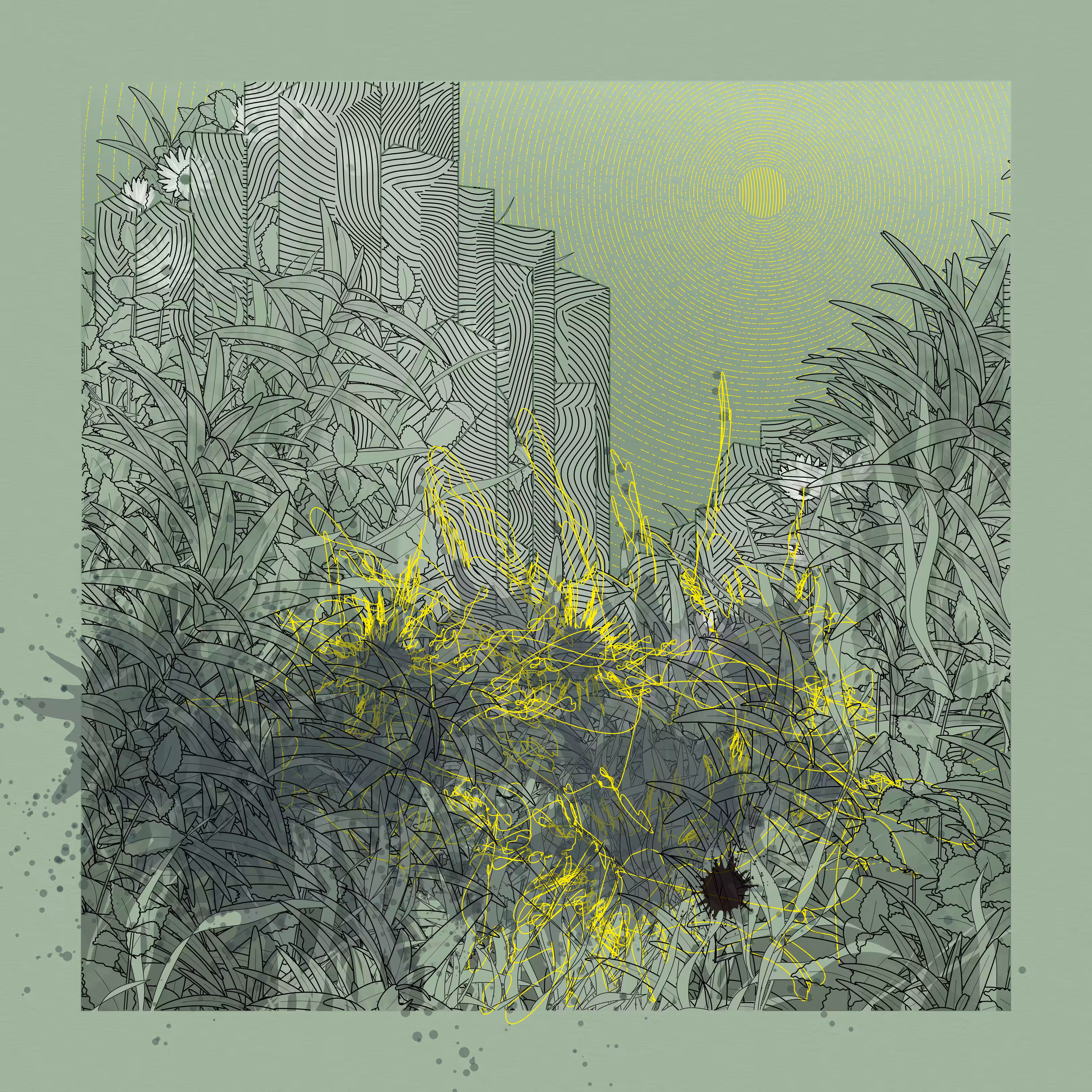 Landscape with Carbon Capture #1092