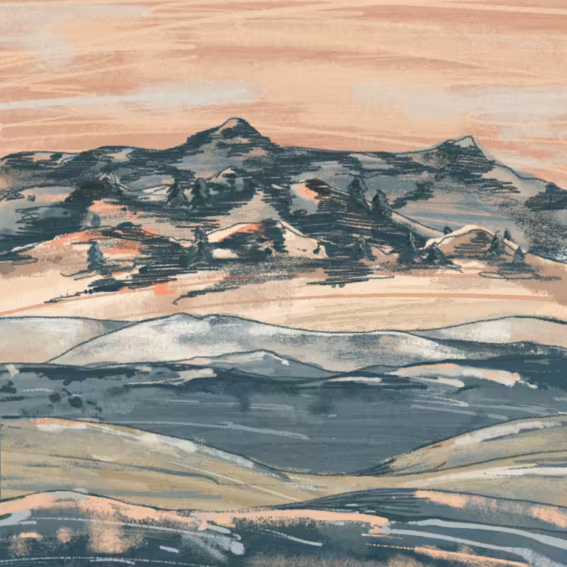 Postcard From The Mountains #58