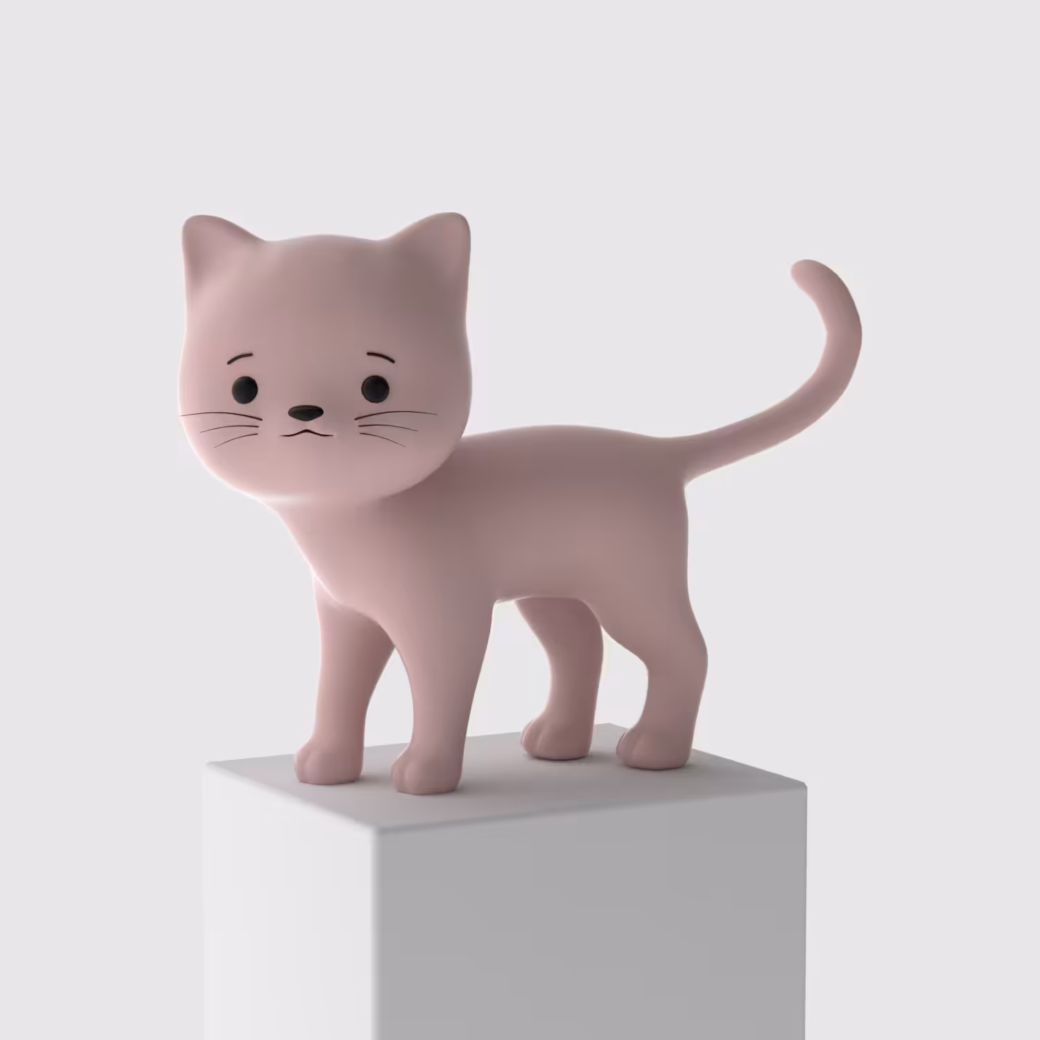 3D Meow Cats: 3D Meow Cat #22