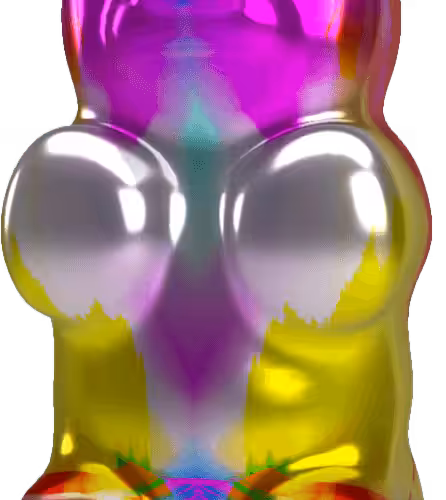 Rainbow Trip Gummy Bear #074