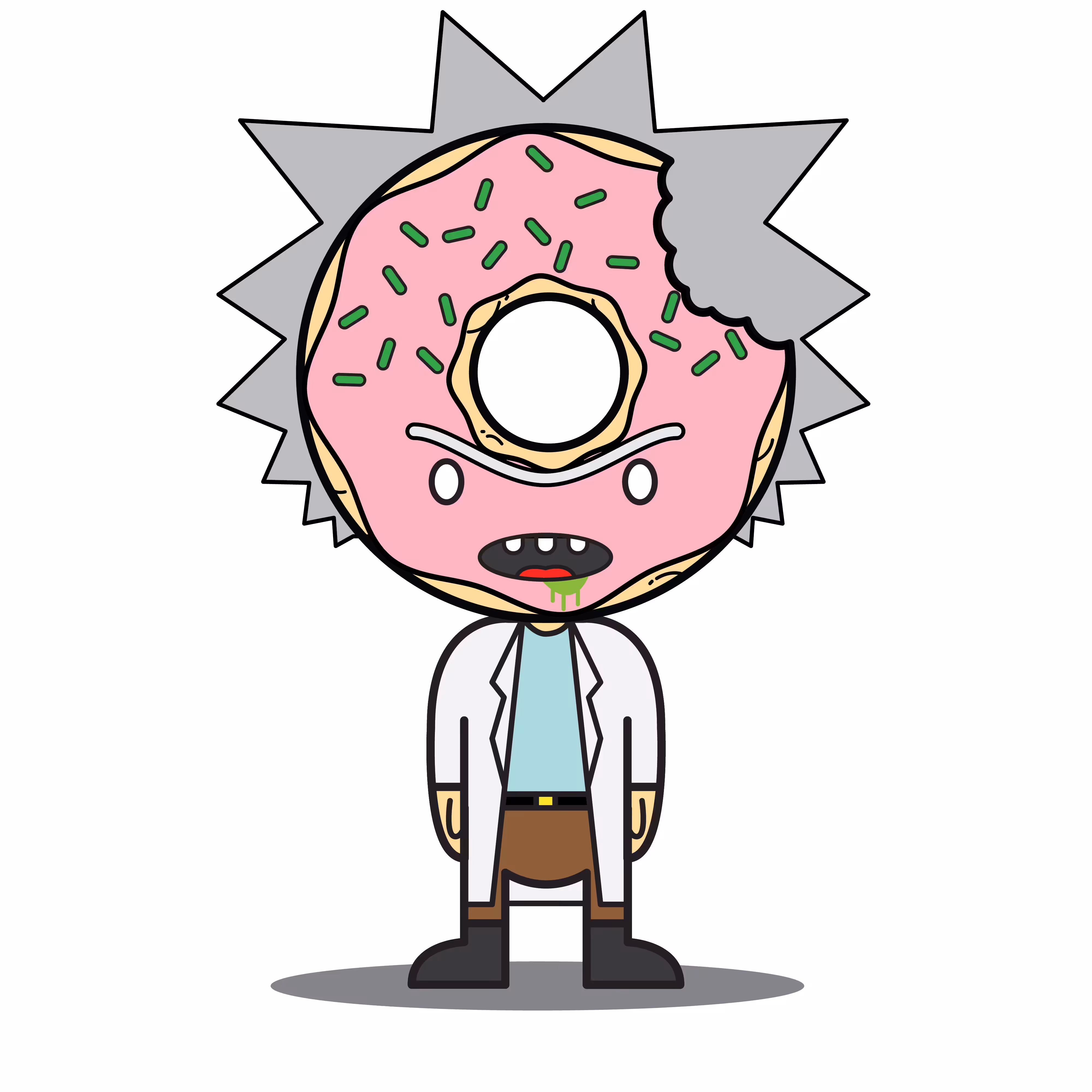 Butternut Deluxe 1s: Rick Deluxe “DONUT HEADS” - #76