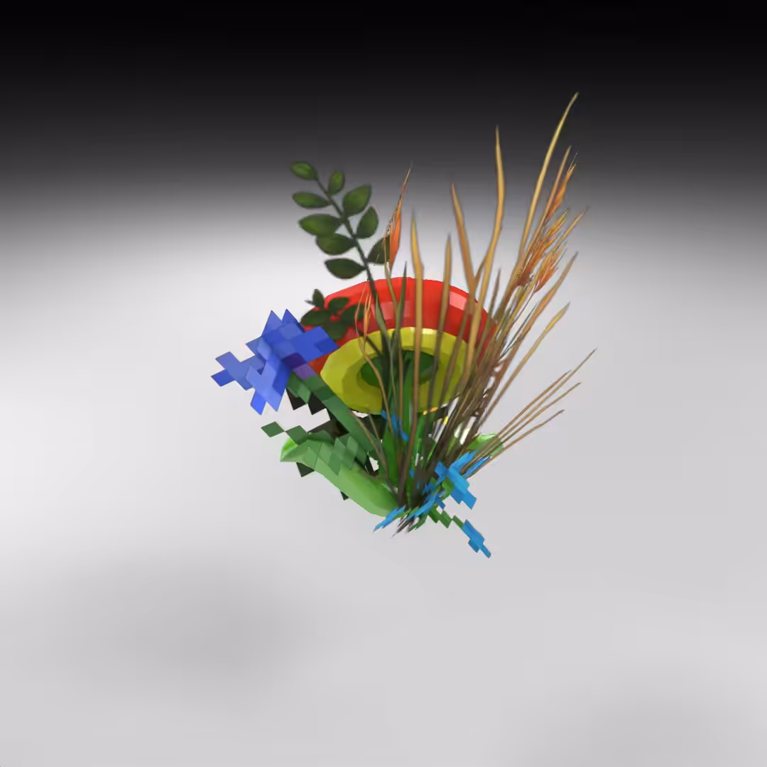 Out-Game Flowers (Small Bouquets): Hand-hacked Bouquet 149