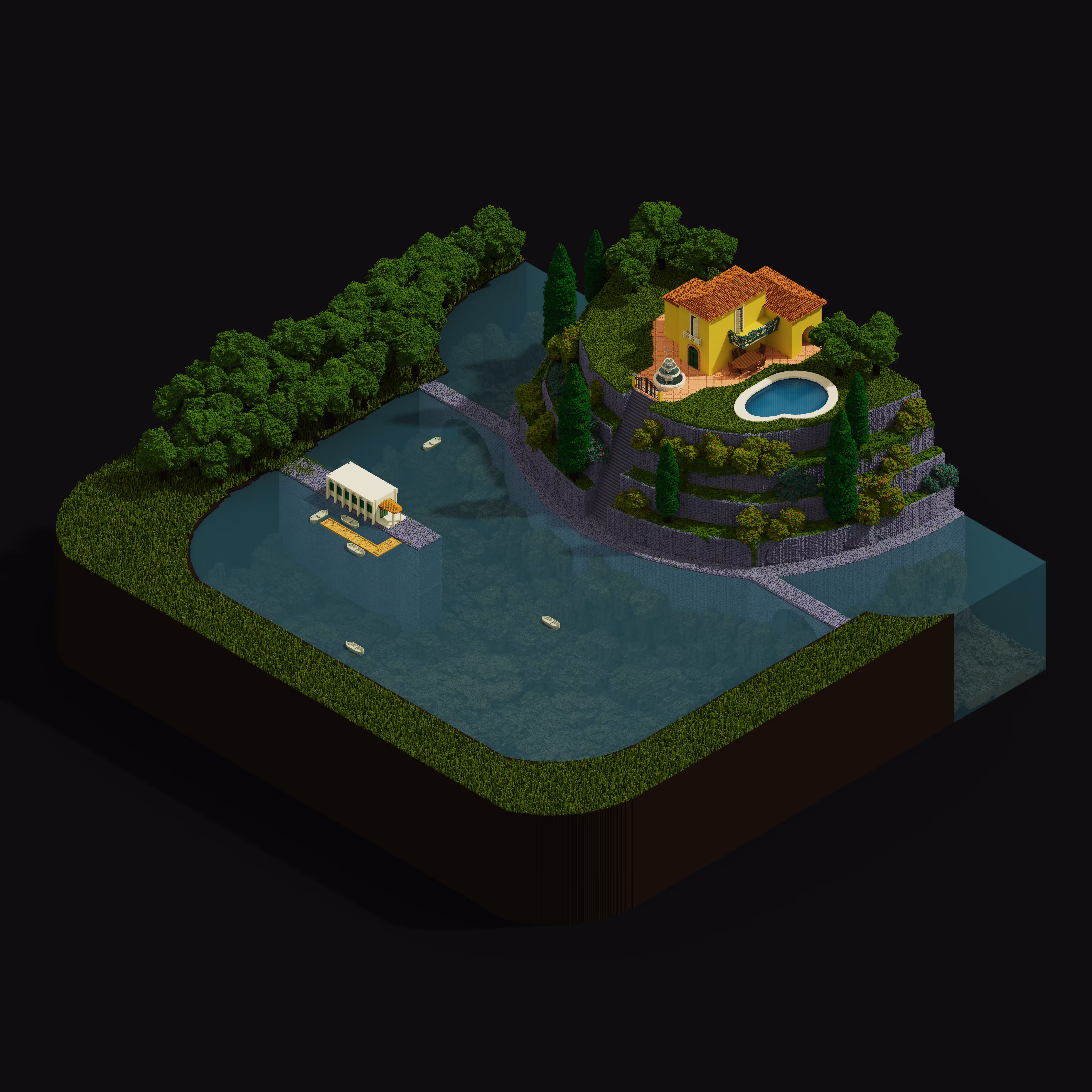 Private Lake