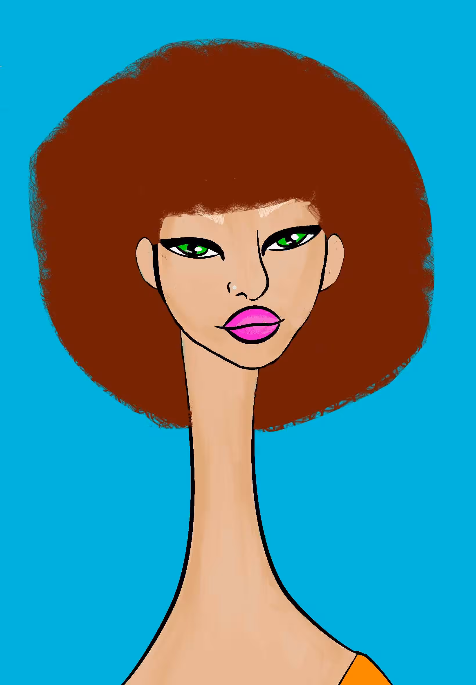 Long Neckie Ladies: Long Neckie Lady #621