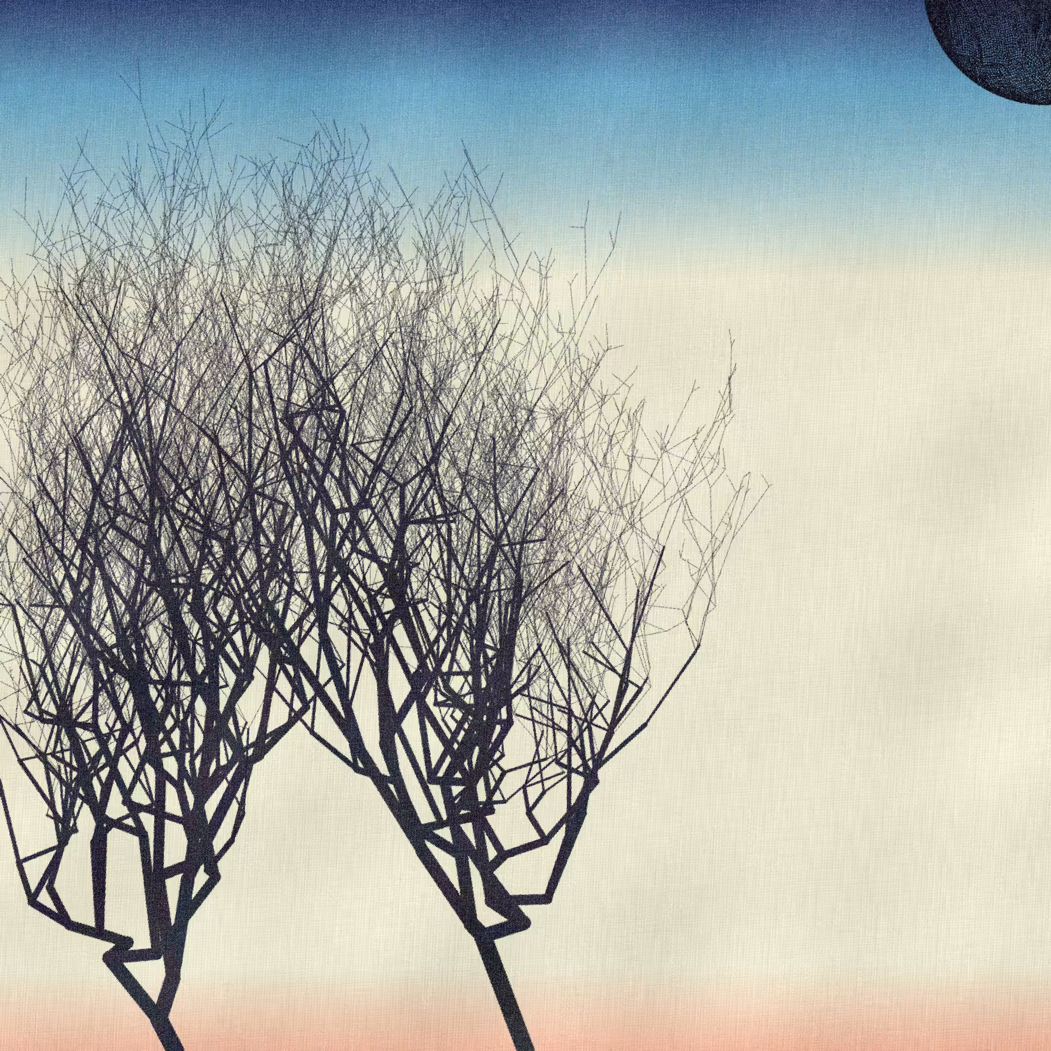 Three dead trees on earth #222