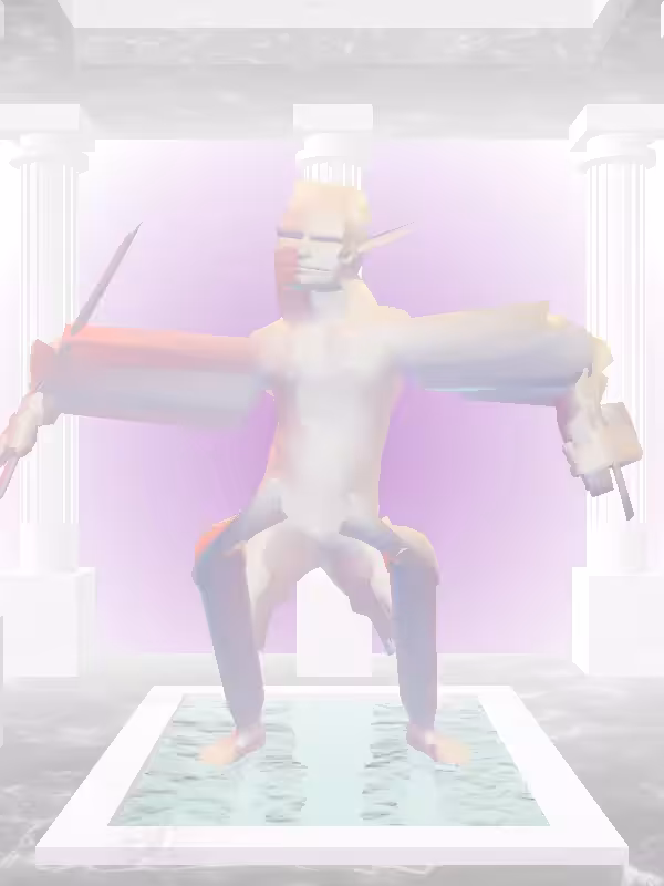 HeavenComputer: The Dancing Multichrome Haze Man #2250