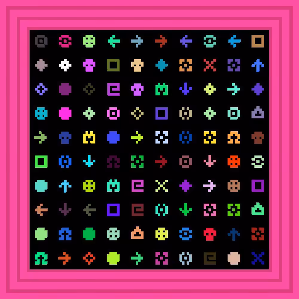 cdb has already been used too :: Procedural Symbols #146/1000