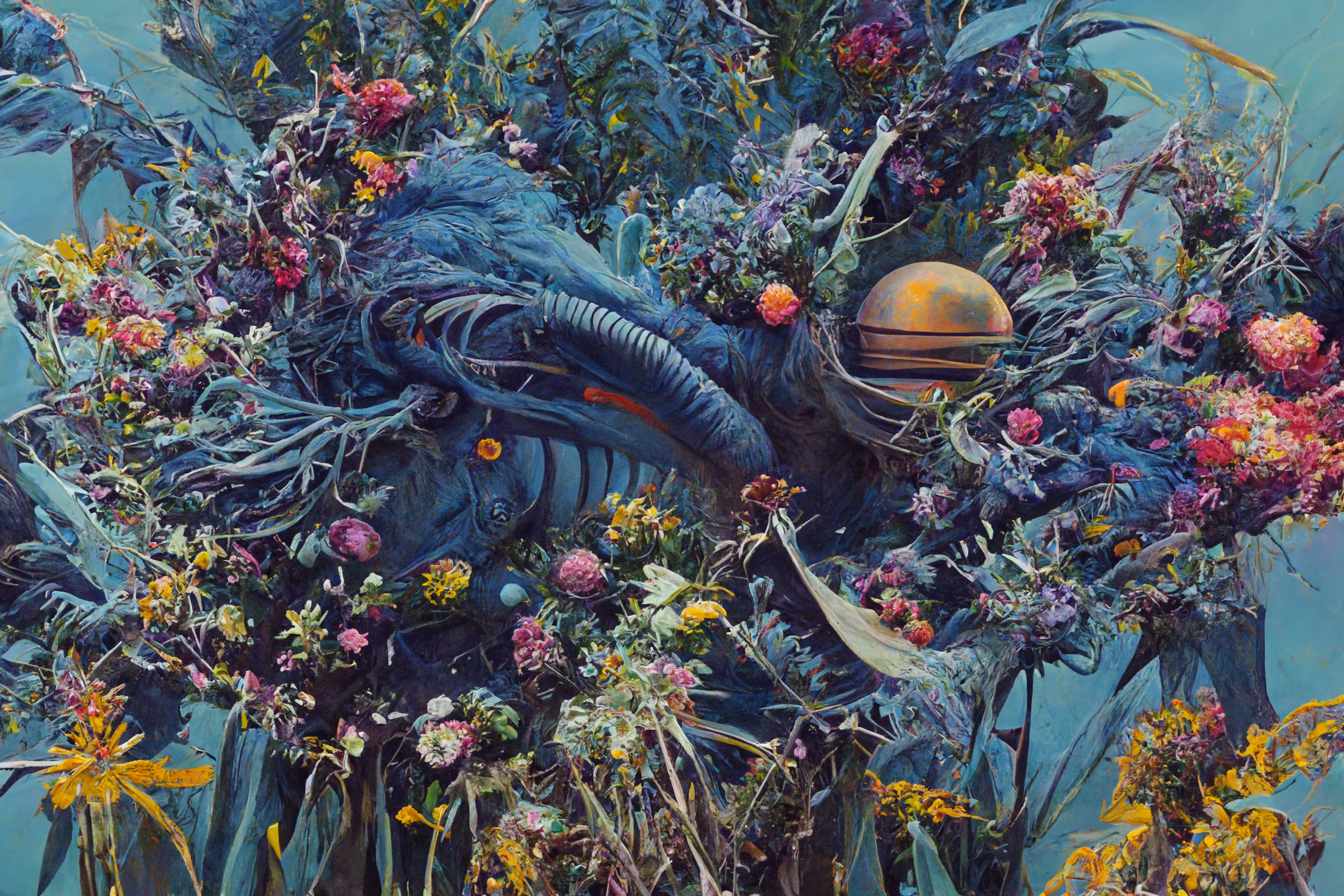 Stephan Vasement - Machine in Flowers
