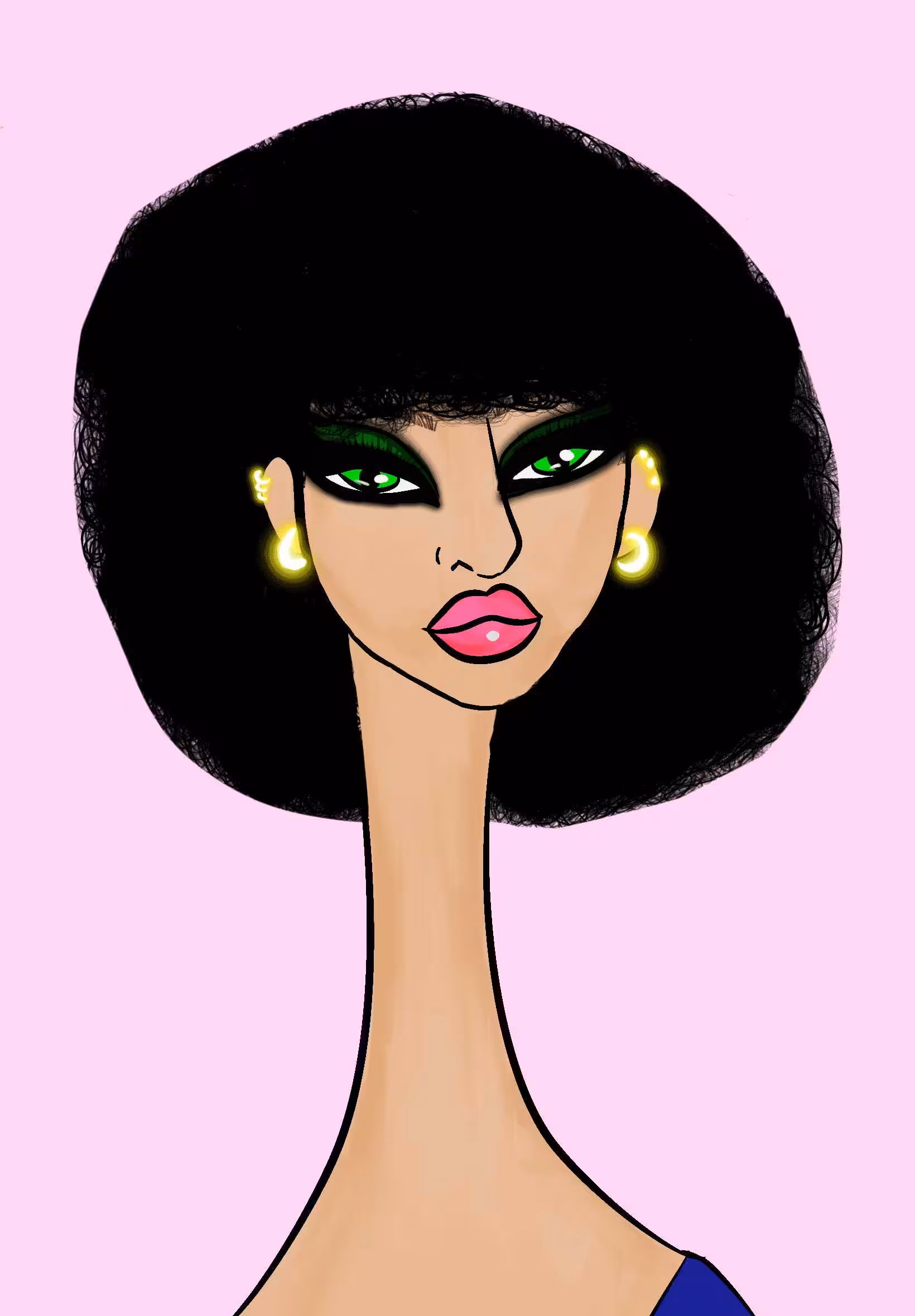 Long Neckie Ladies: Long Neckie Lady #3312