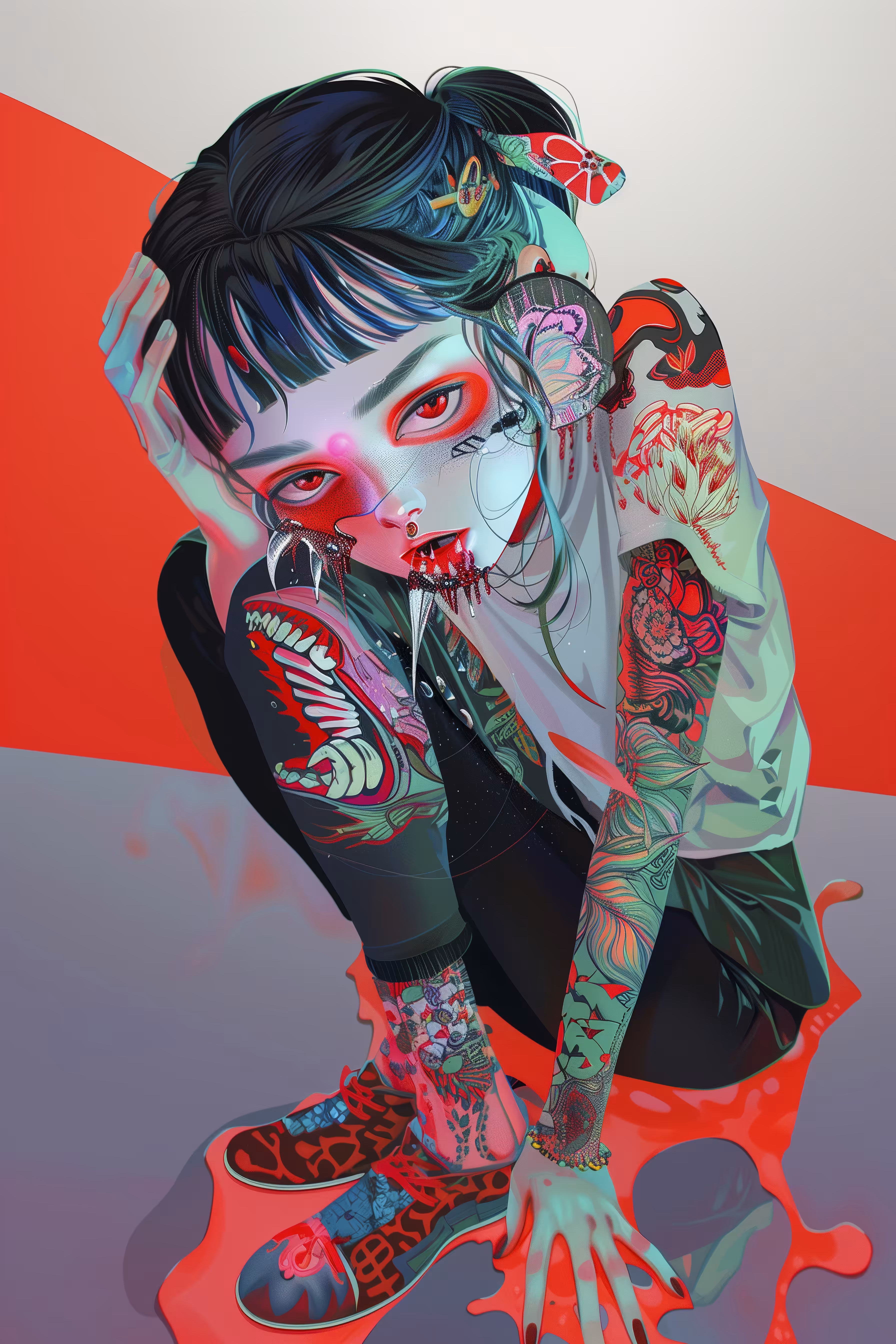 Brand New Oni Girl #1