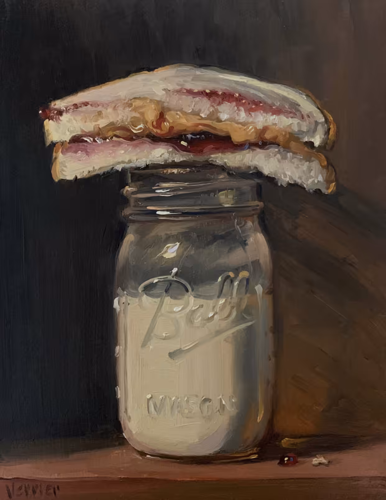 PBJ & Jar of Milk no2