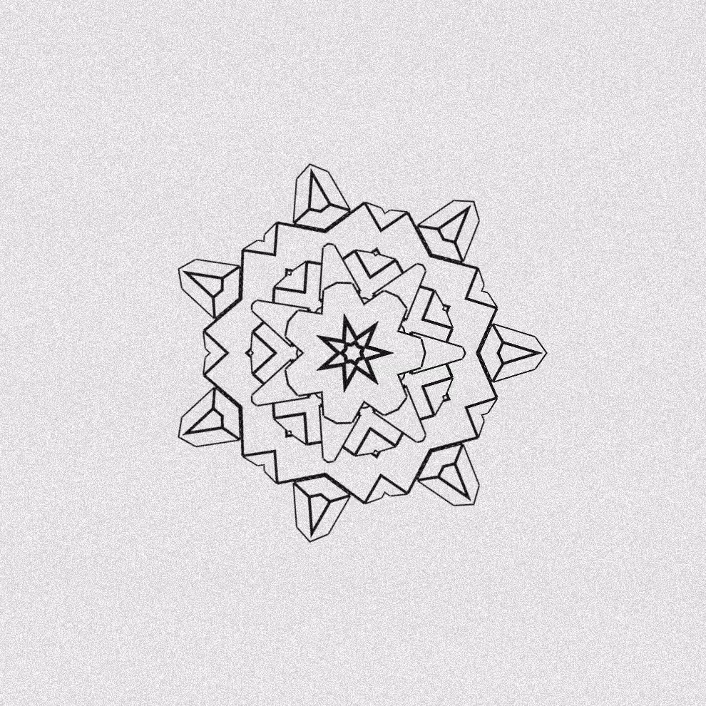 Monochrome Kaleido #175