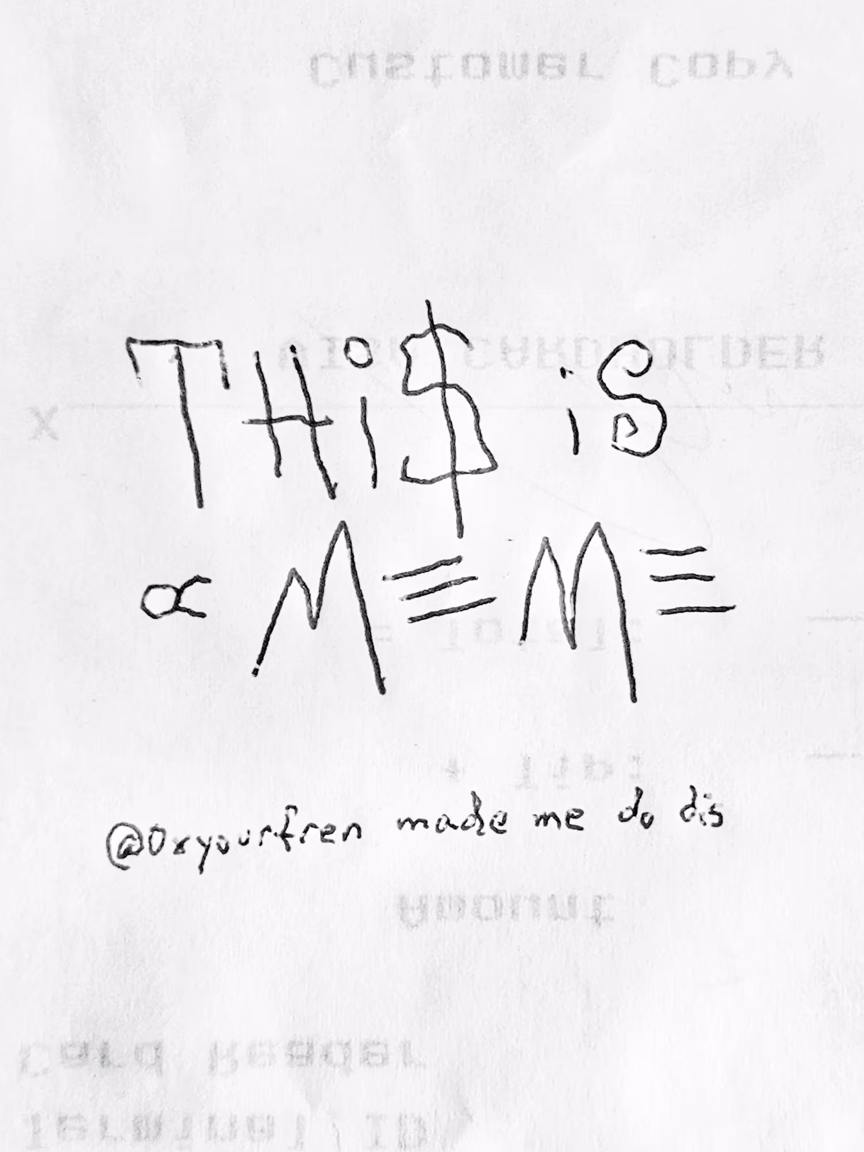 This is a Meme