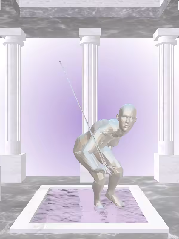 HeavenComputer: The Fragmented Sneaky Silver Haze Woman #770