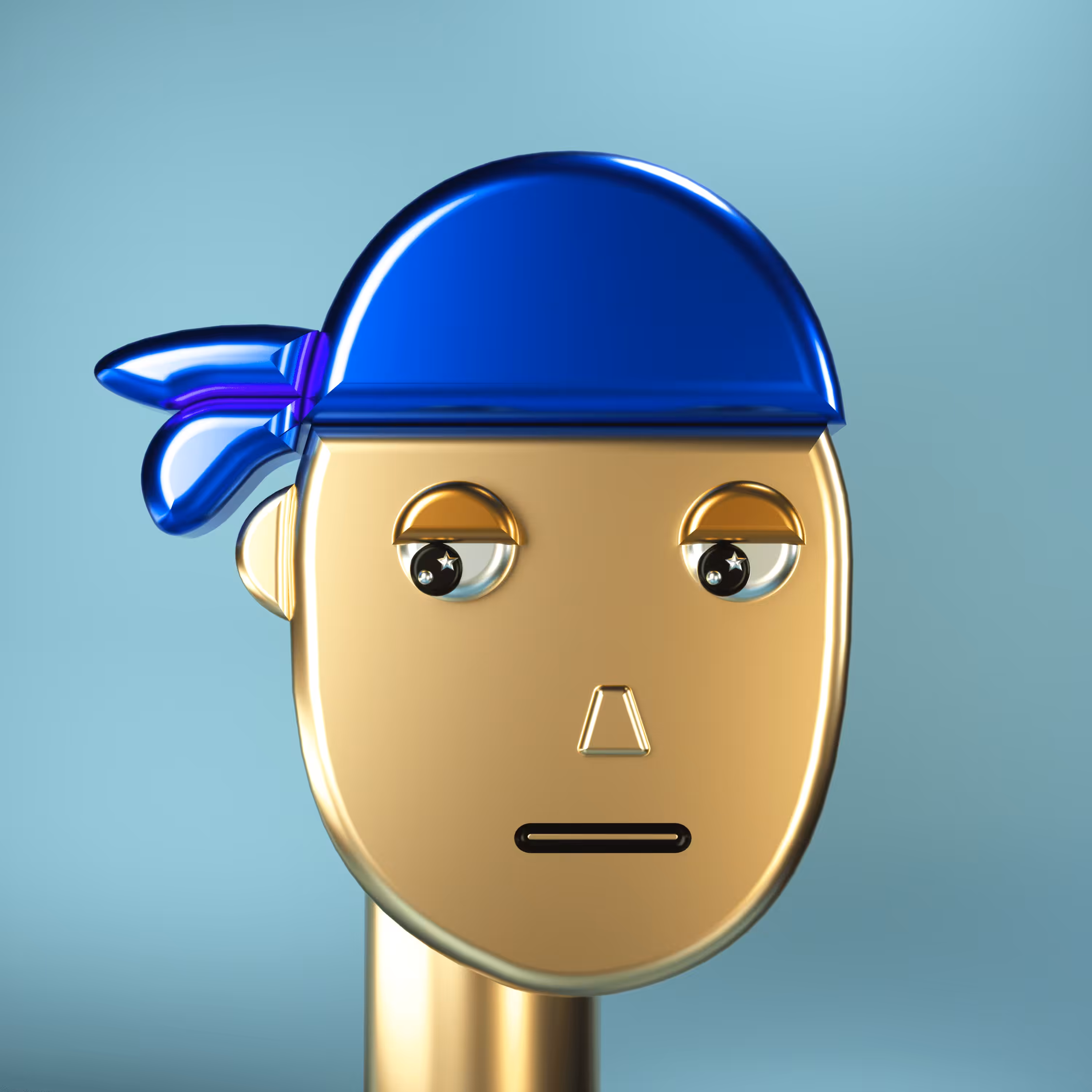 3D Chrome Punk #0146