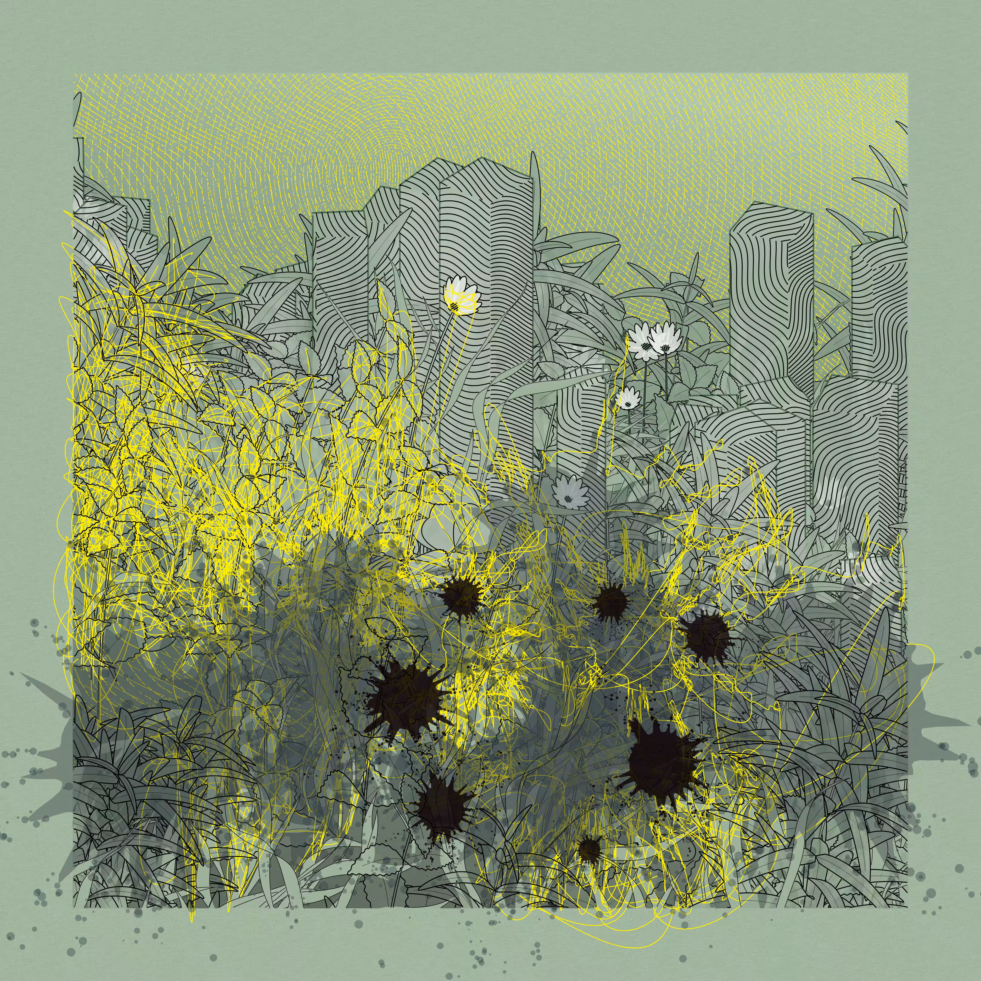 Landscape with Carbon Capture #6851