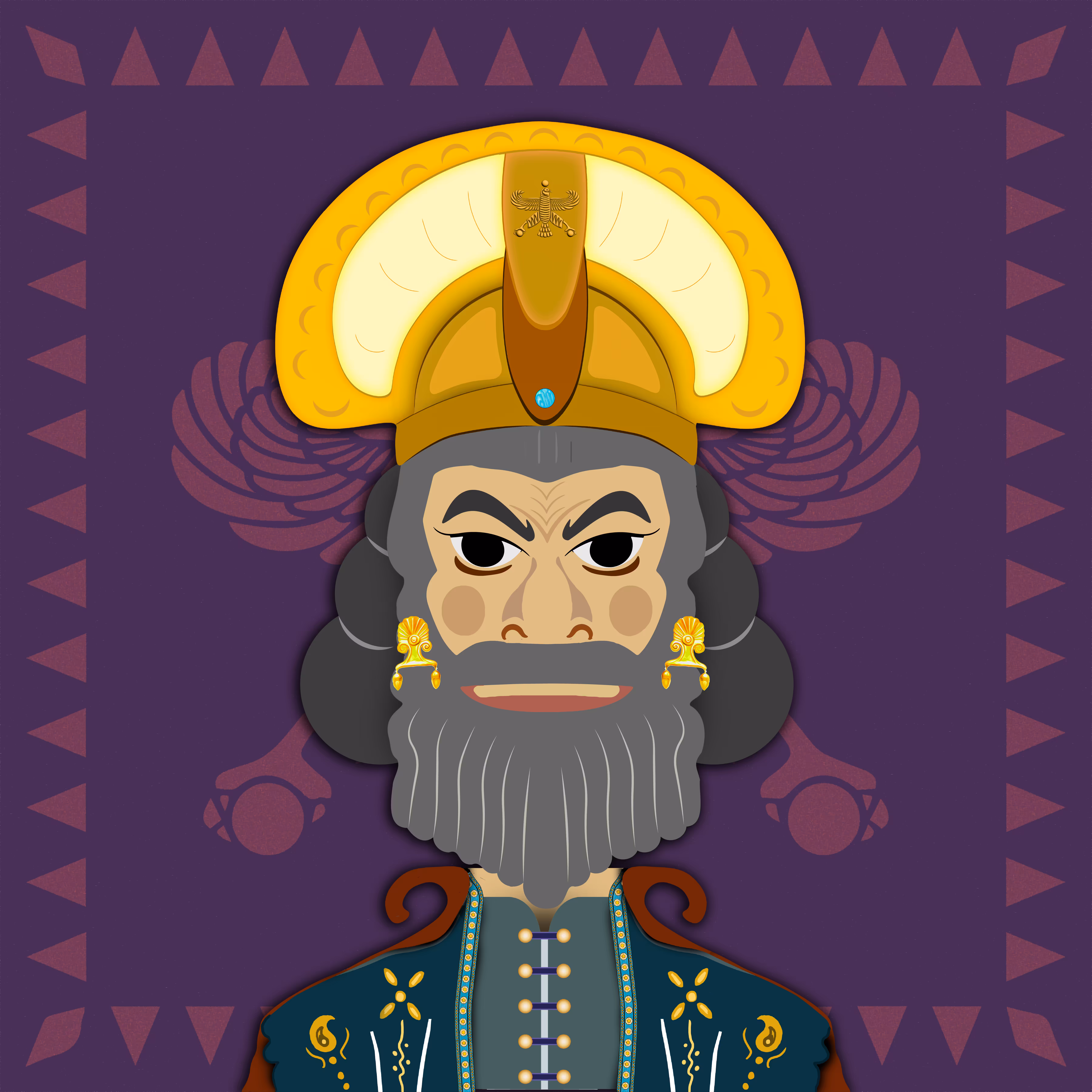 WHAT IF : THE GREAT KING ARTA VARDIA -  70 years old ARTA VARDIYA