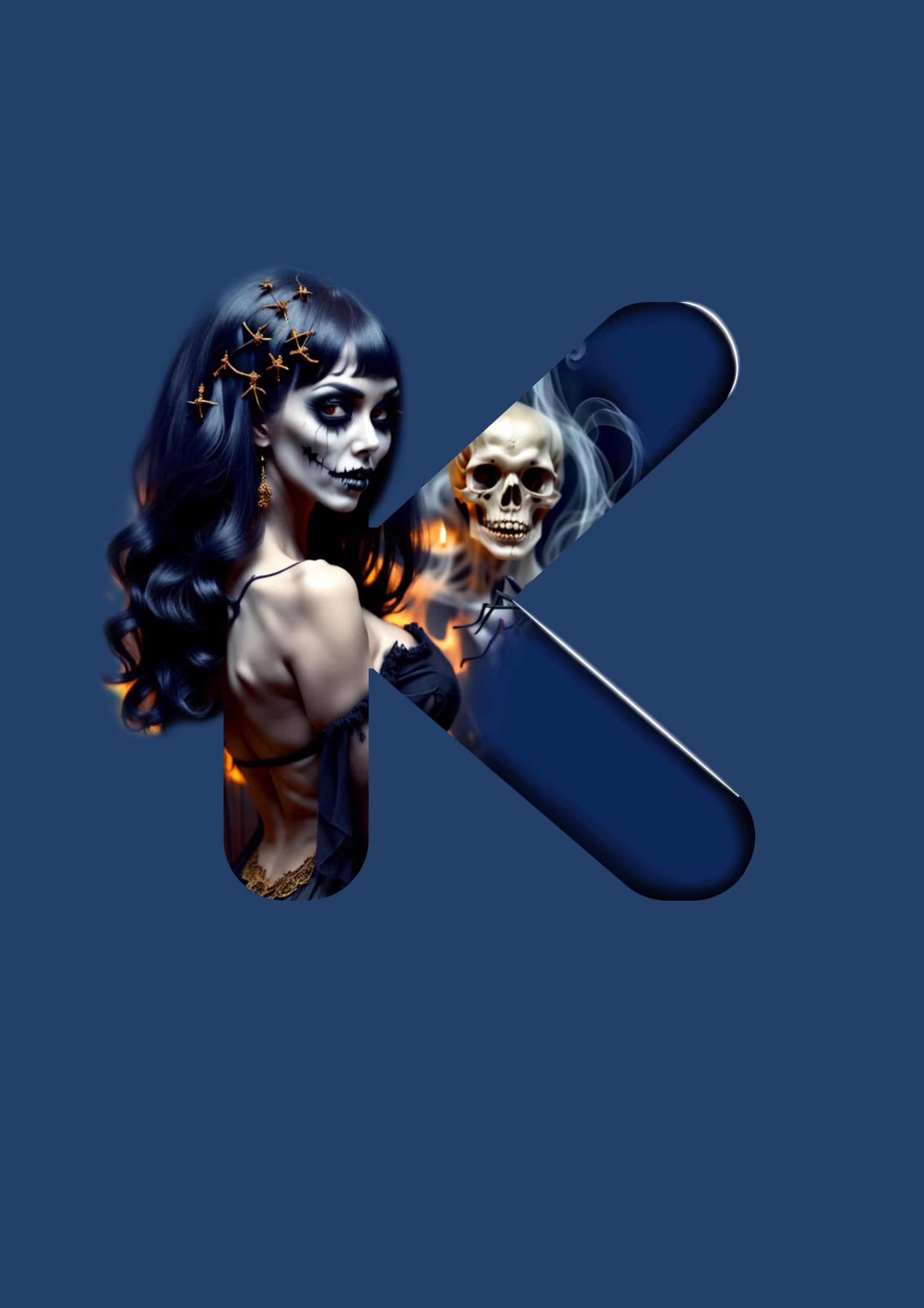 K