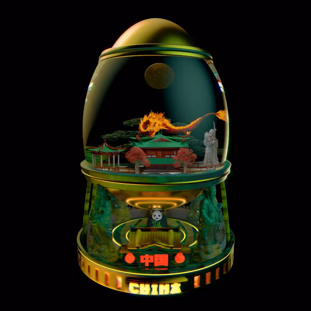 CryptoEggs "Civilisations" - #4 CHINA