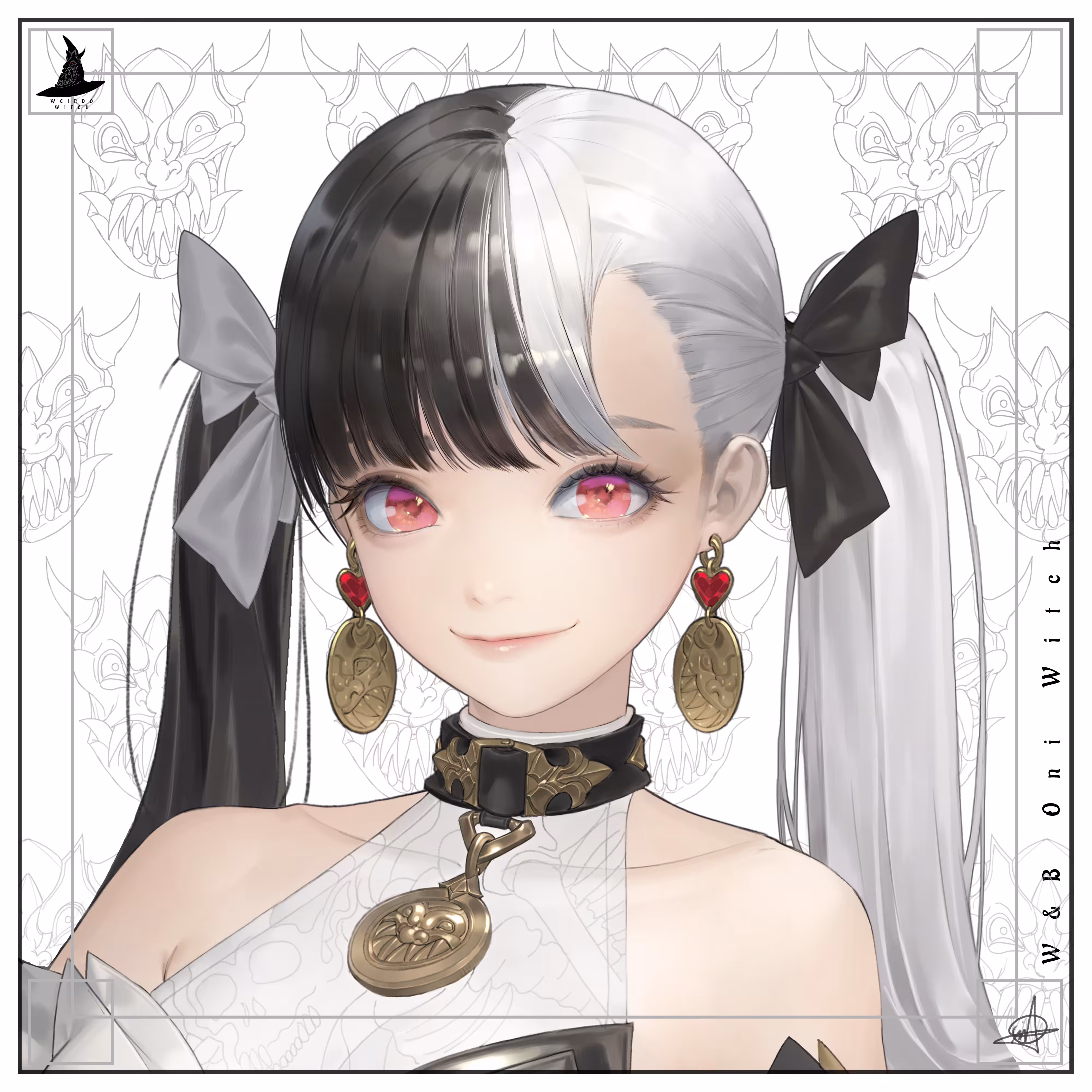 W&B Oni Witch PFP