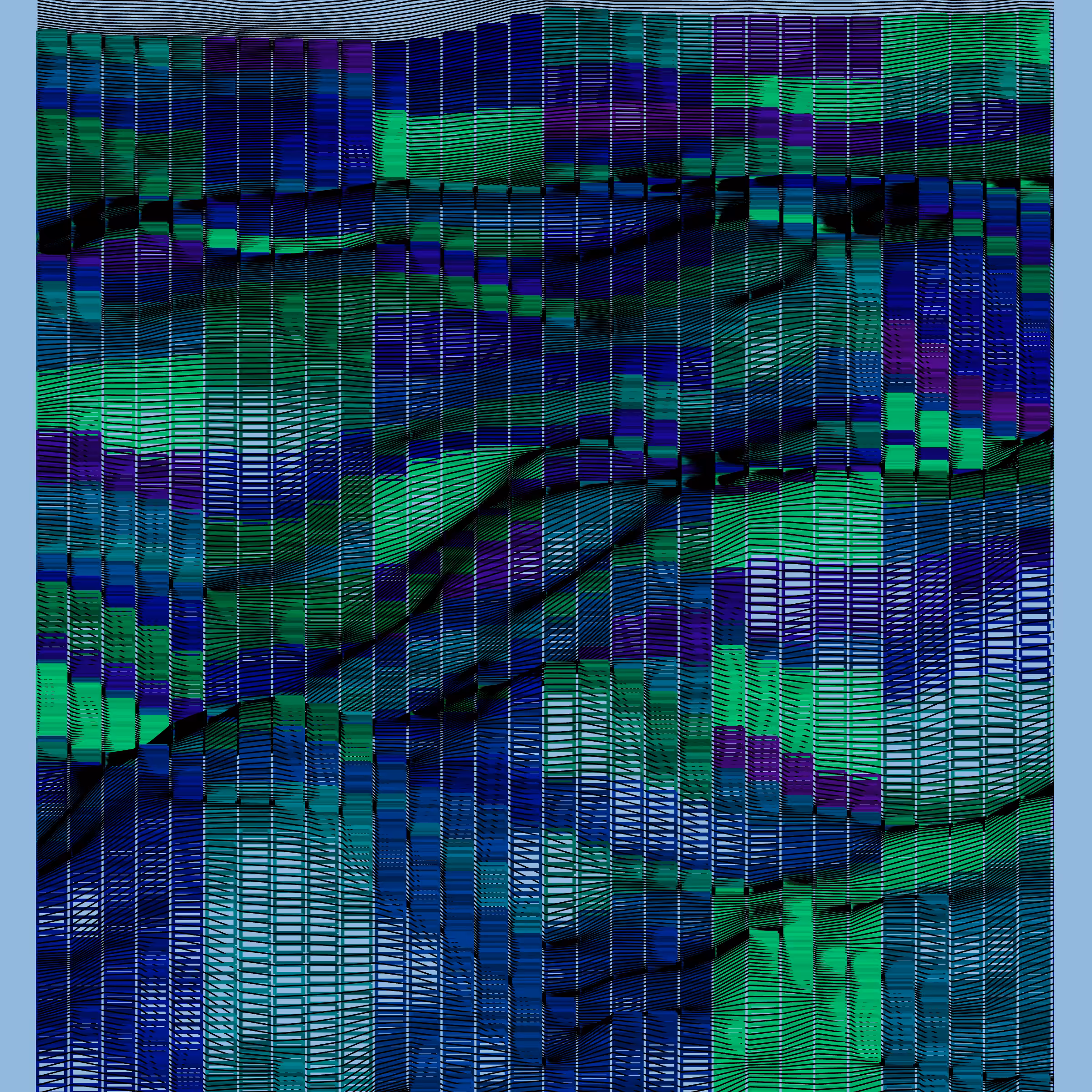 Rainbow mountains #82