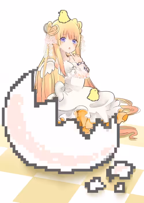 concept cafe girl collection: ふわふわひよこさんわーるど