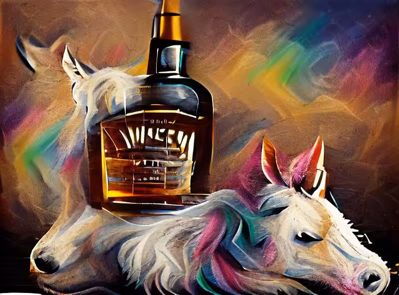 Abraham's First Works: Whiskey found a unicorn