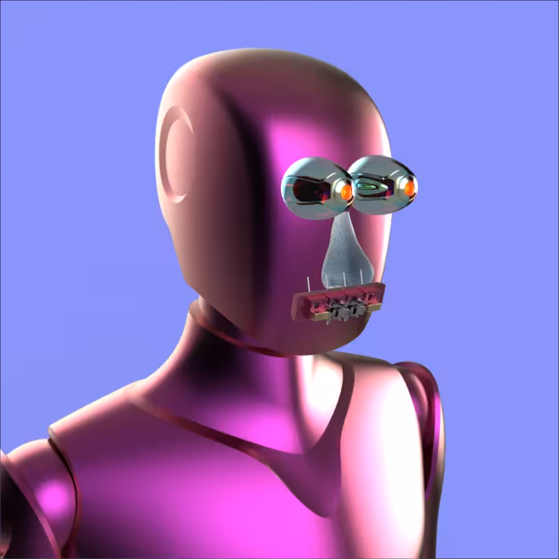 FXHASH ROBO AVATAR collection 1st sale #1