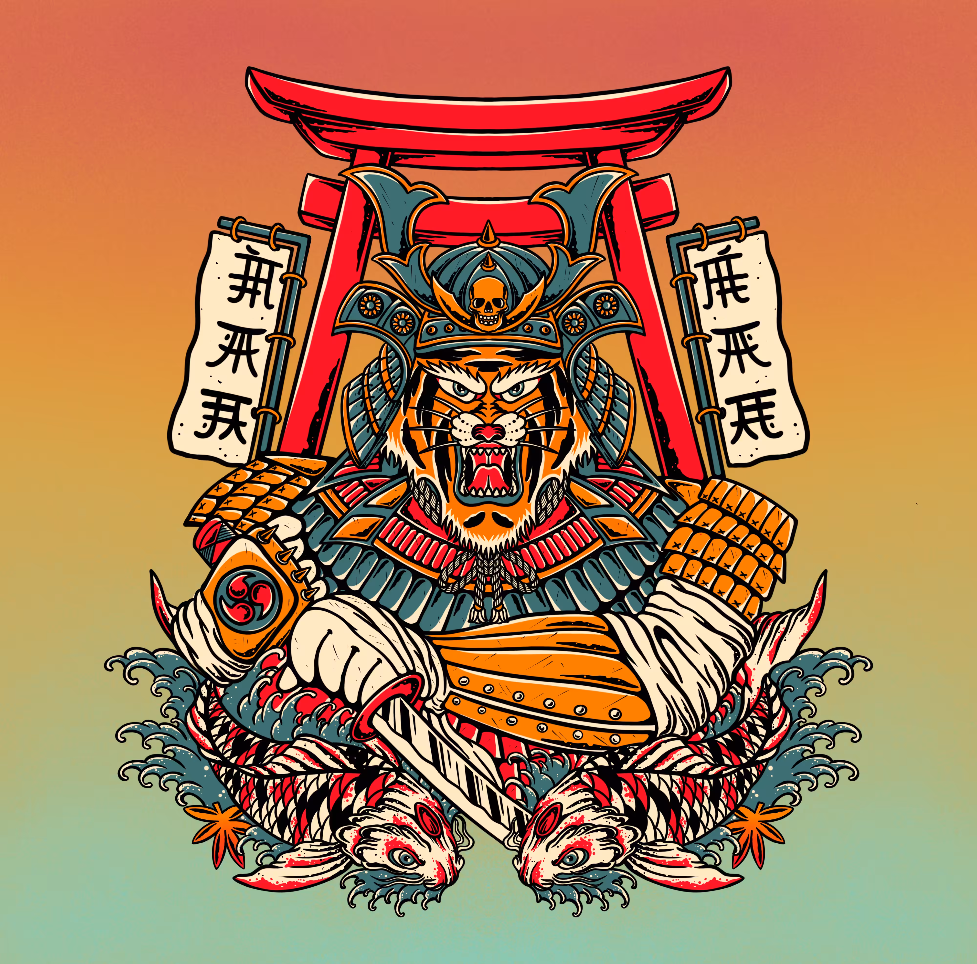 samurai tiger