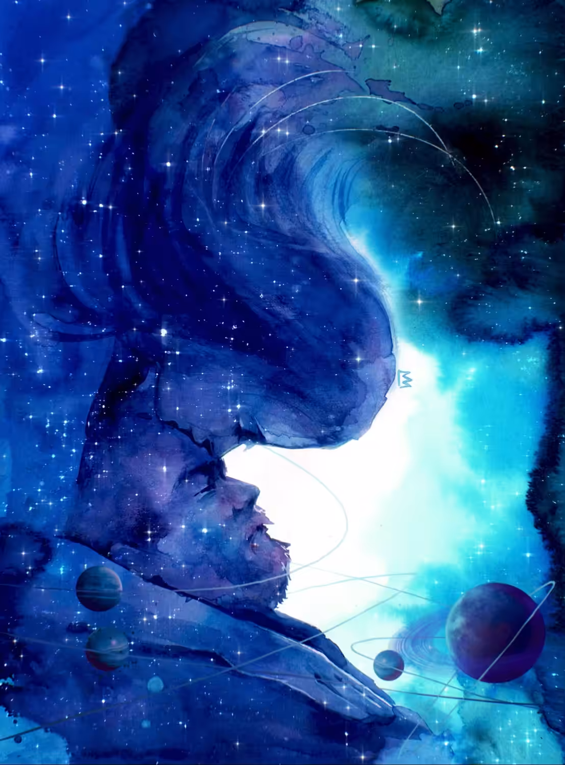 A Kiss Into Infinity and Beyond