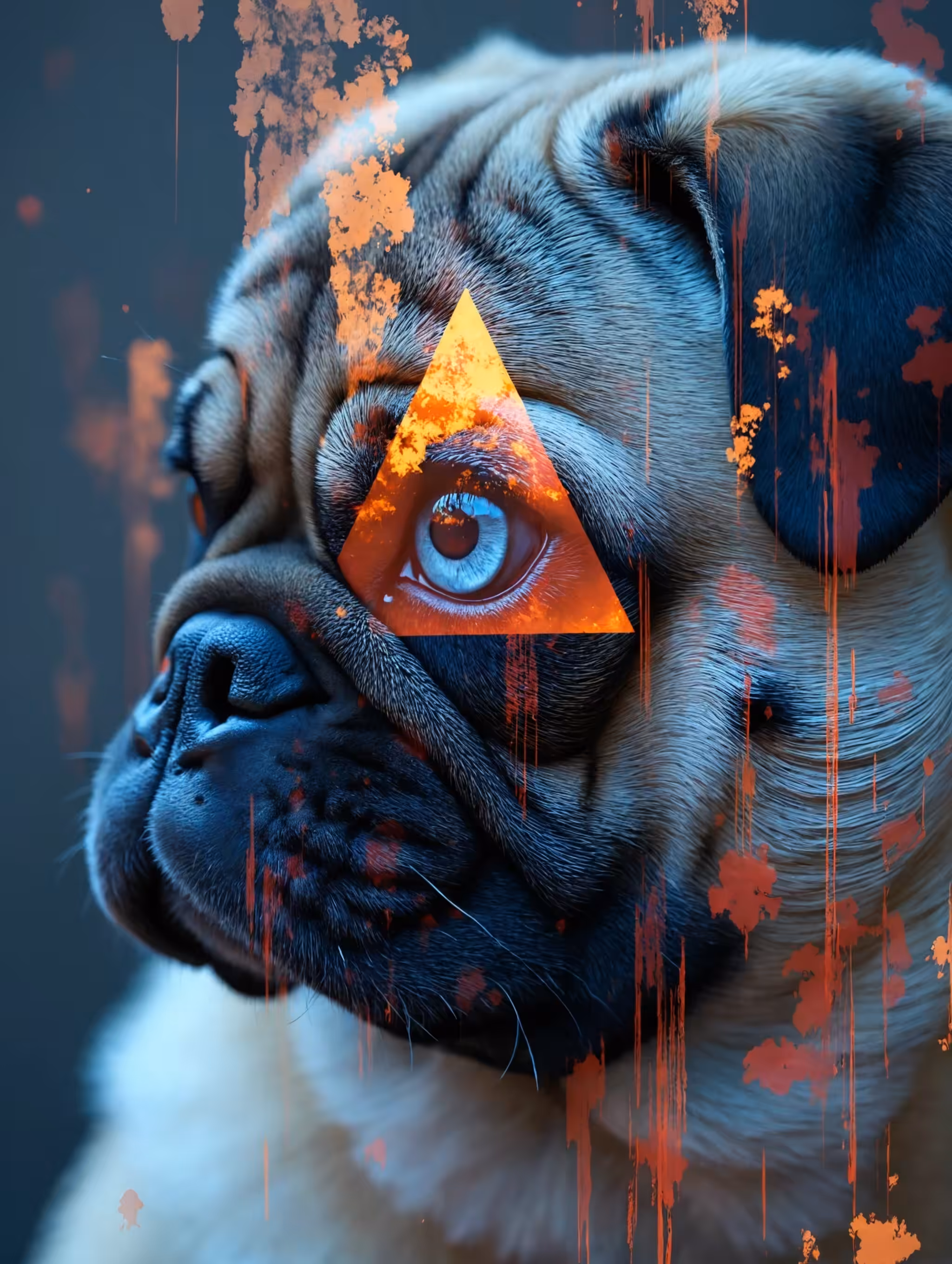 All seeing Pug #3