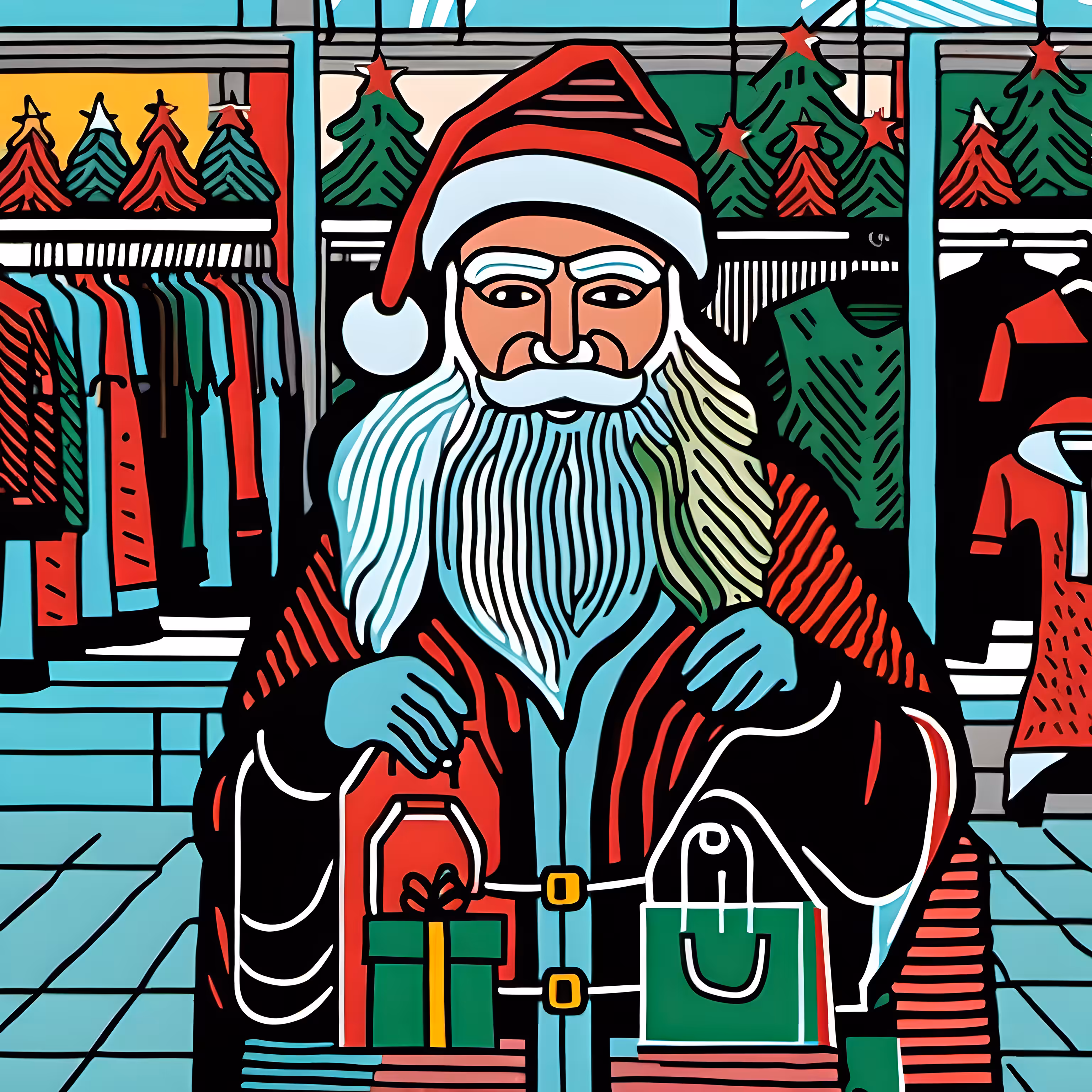 Shopping Mall Santa Claus #6