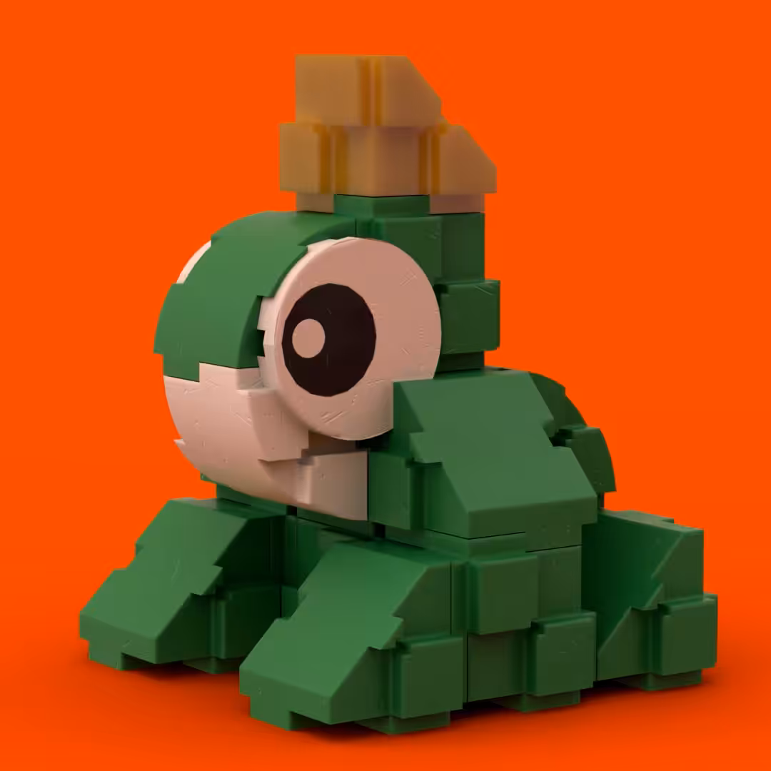 Carbon Nano Cubes: Frog Prince #8/10