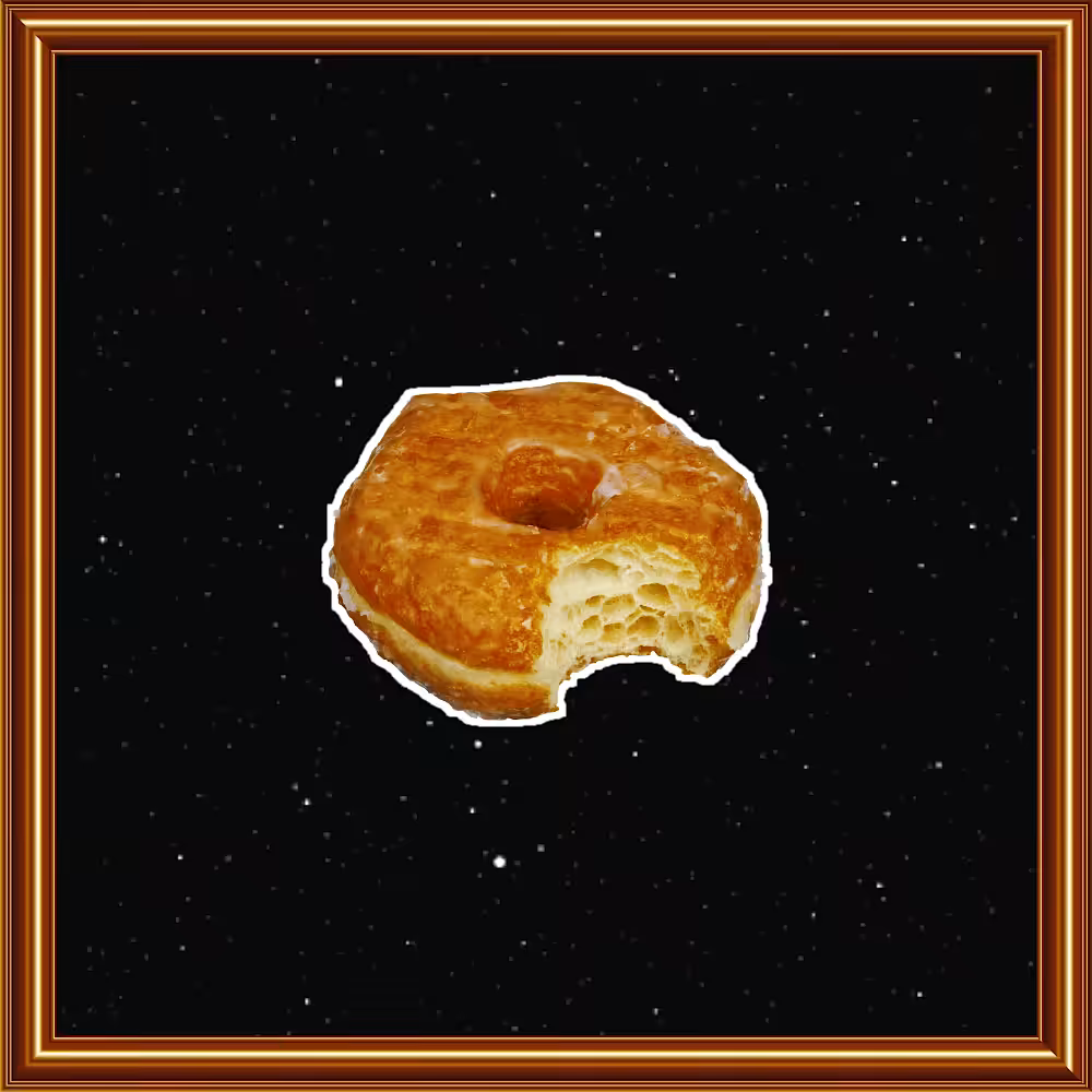 Intergalactic donut