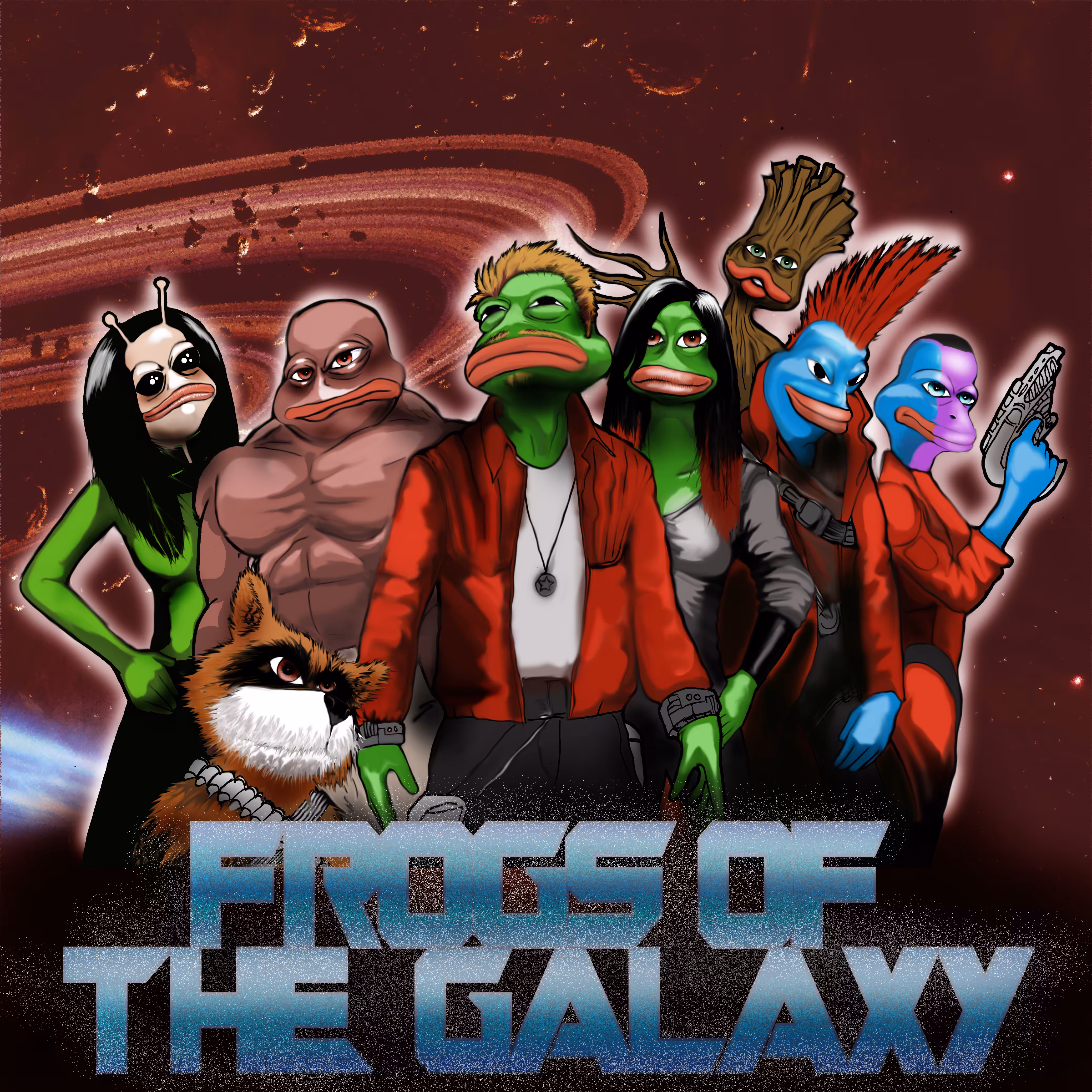 galaxy frogs