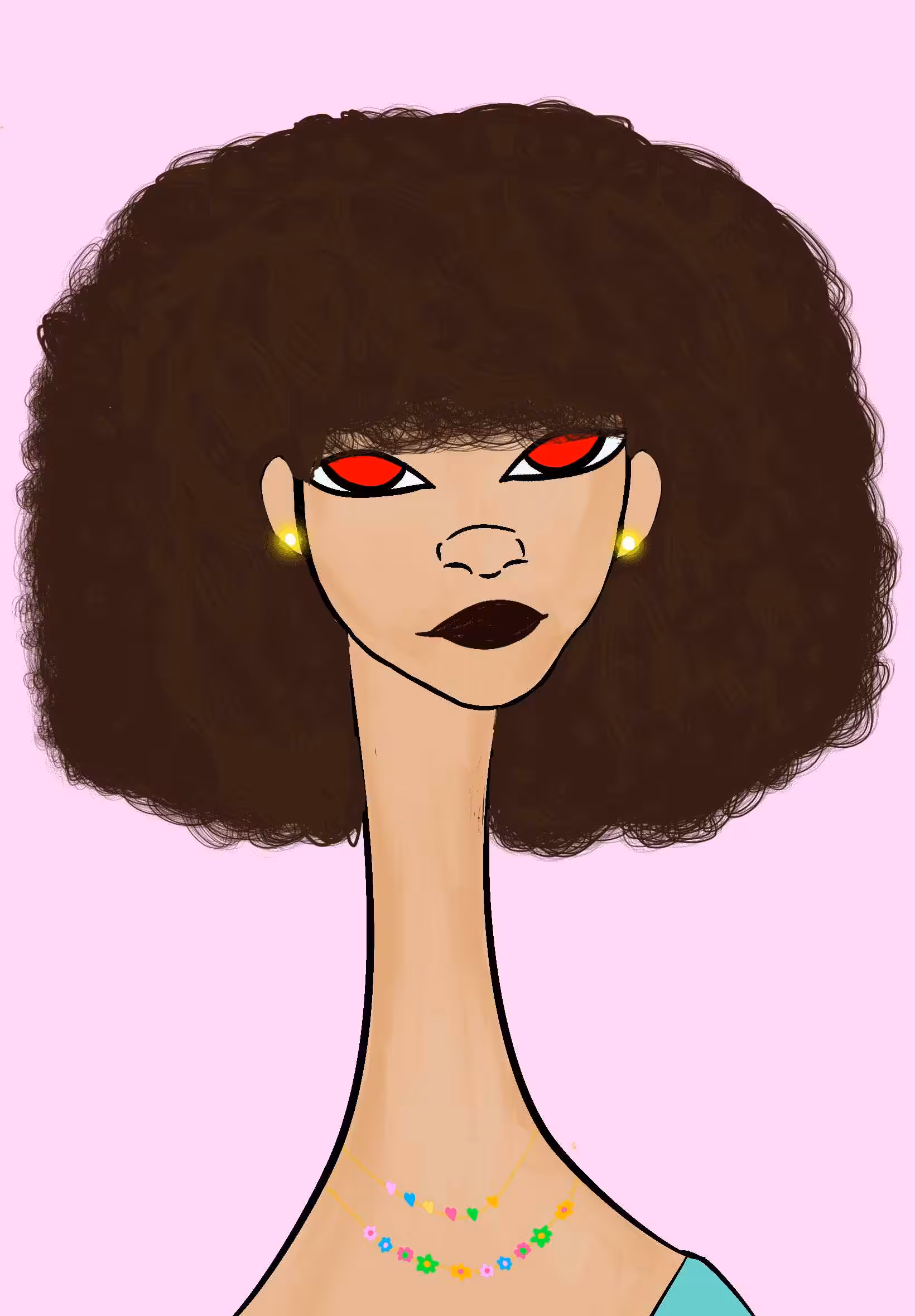 Long Neckie Ladies: Long Neckie Lady #2908