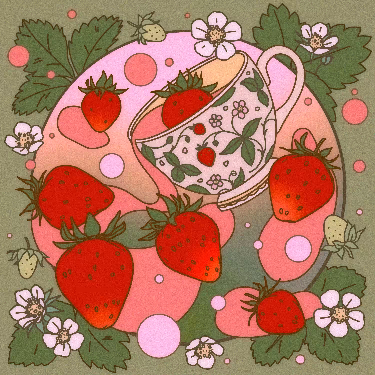 tales for the rainy nights: Strawberry Tea