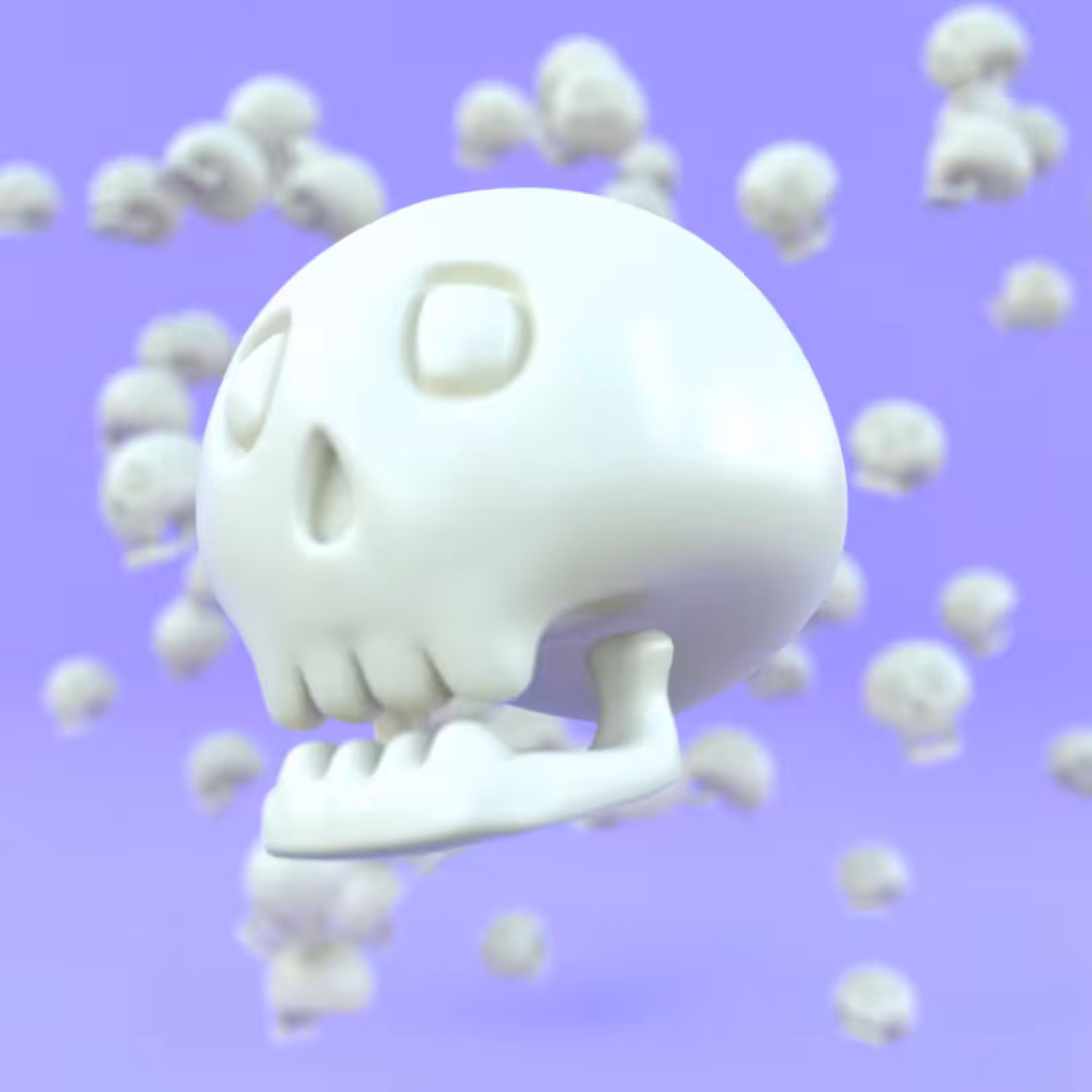 The friendly skull